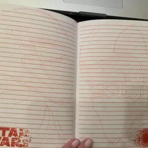 Star Wars Journals / Notebooks (Set of 2 / Princess and Darth Vader) (new) (h) - Picture 9 of 10